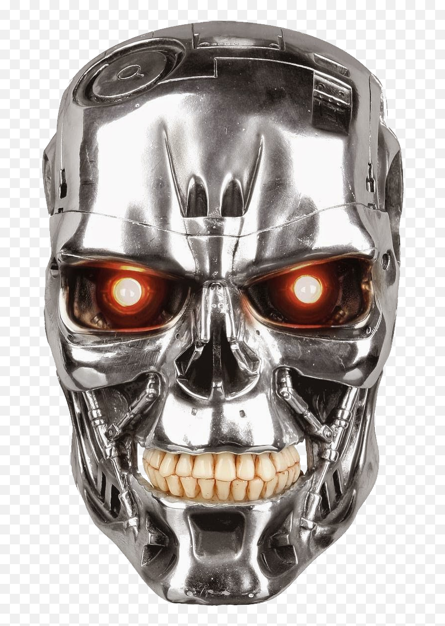 Download Terminator Skull Png Image For - The Terminator Emoji,Skull Png