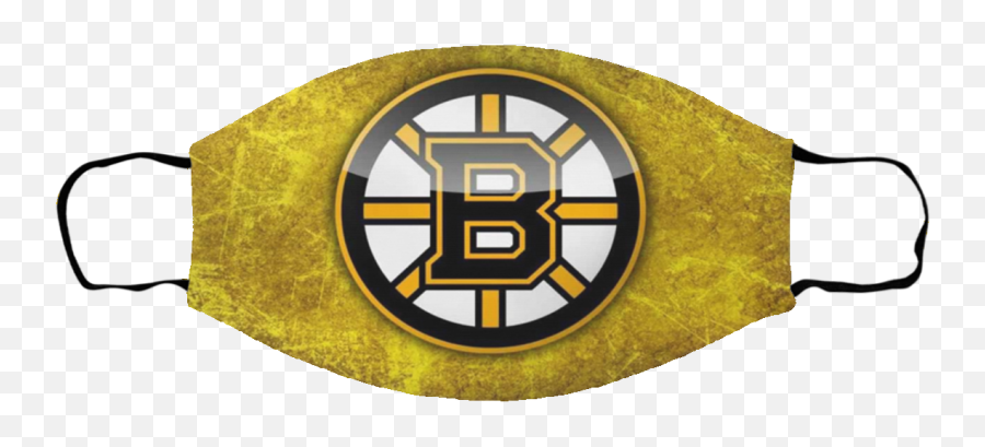 Boston Bruins Face Mask - Office Tee Old State House Emoji,Boston Bruins Logo
