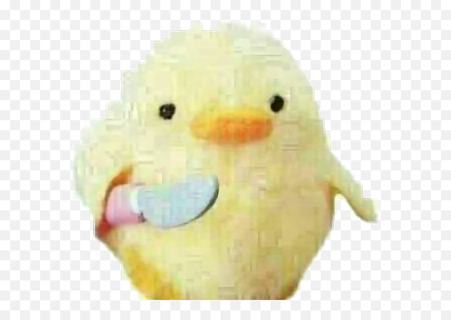 Duck Plushie With Knife Png Png Emoji,Cartoon Knife Png