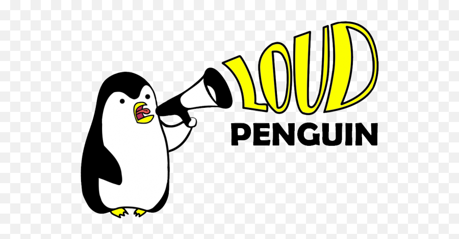 Designcontest - Loud Penguin Loudpenguin Happy Emoji,Penguin Logo