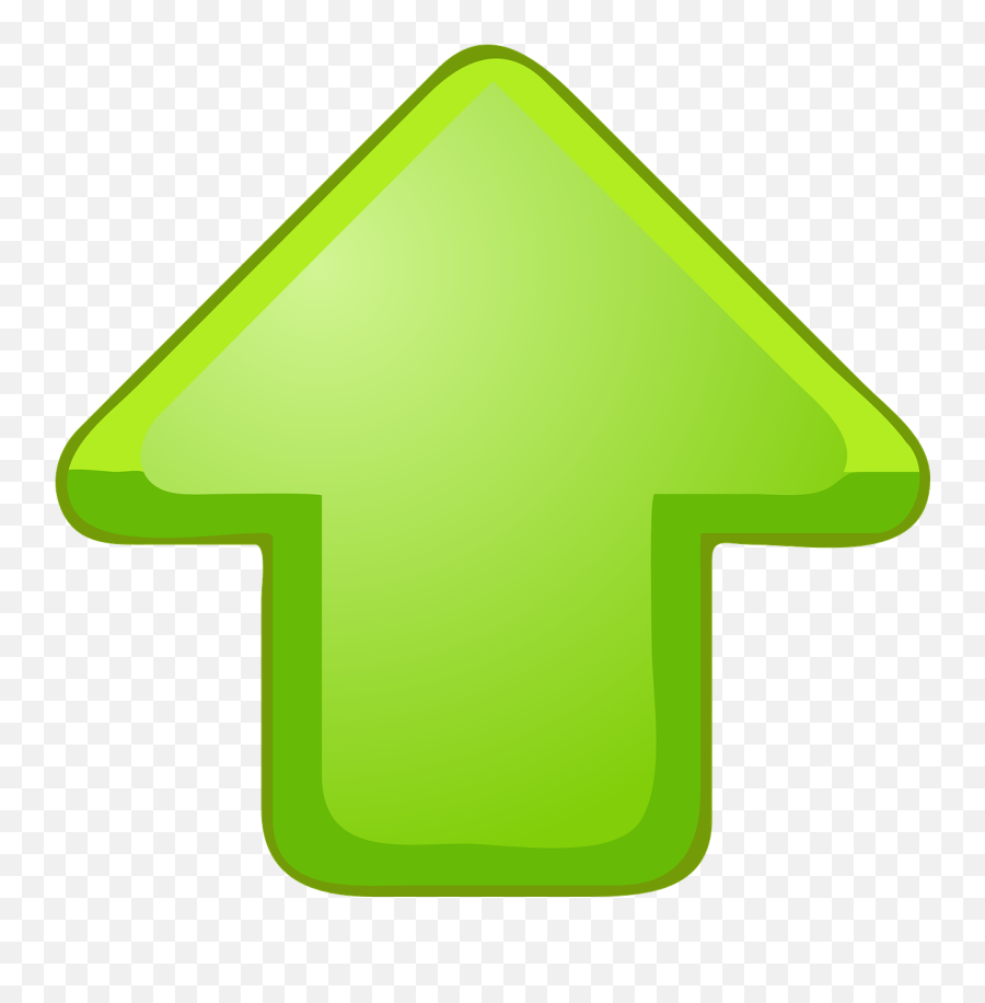 Arrow Upward Green - Free Vector Graphic On Pixabay 3d Up Arrow Png Emoji,Green Arrow Logo