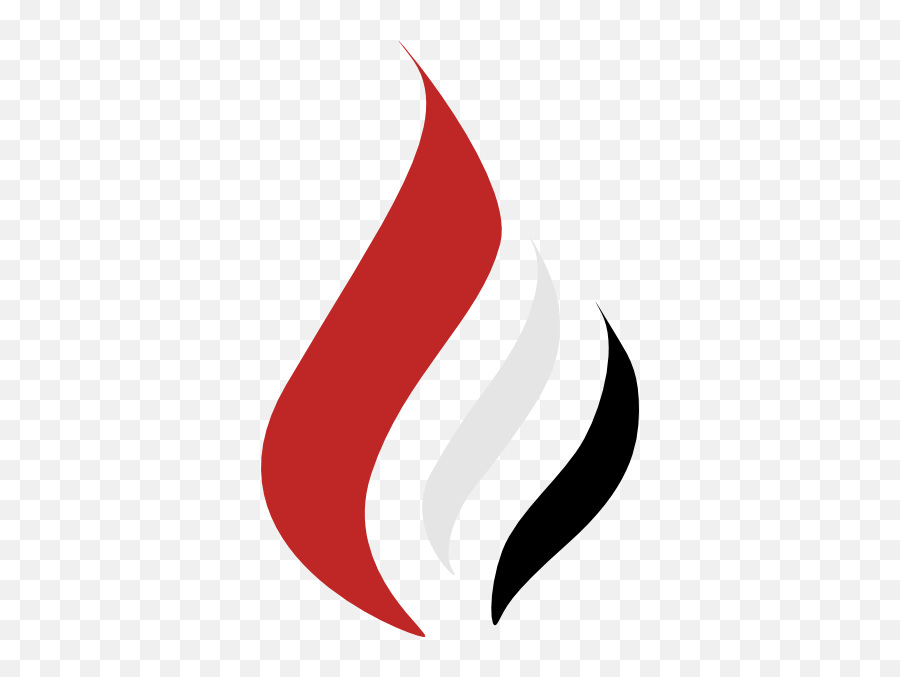Red White And Flame Logo - Logodix Emoji,Flaming Skull Clipart