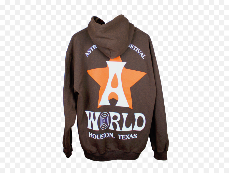 Travis Scott Astroworld Festival - Brown Astroworld Hoodie Authentic Houston Emoji,Travis Scott Logo