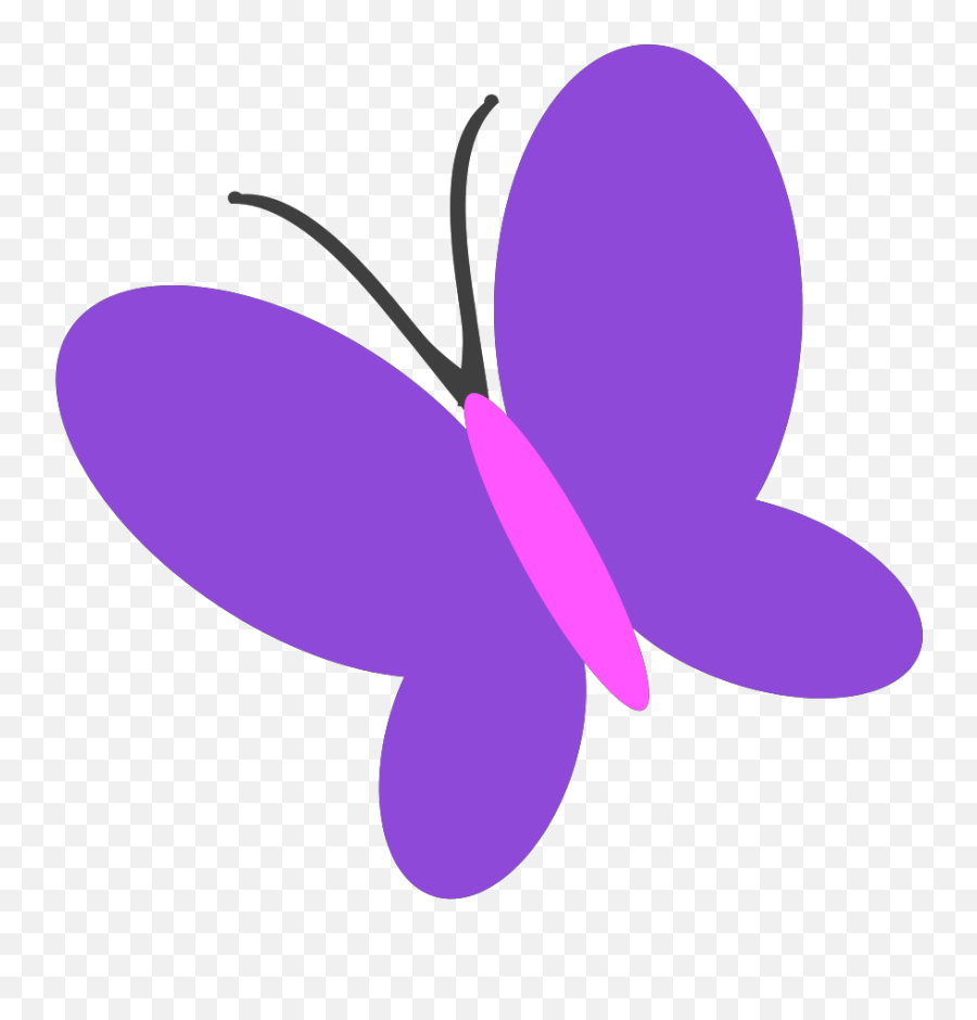 Purple Butterfly Svg Vector Purple Butterfly Clip Art - Svg Emoji,Purple Butterfly Png