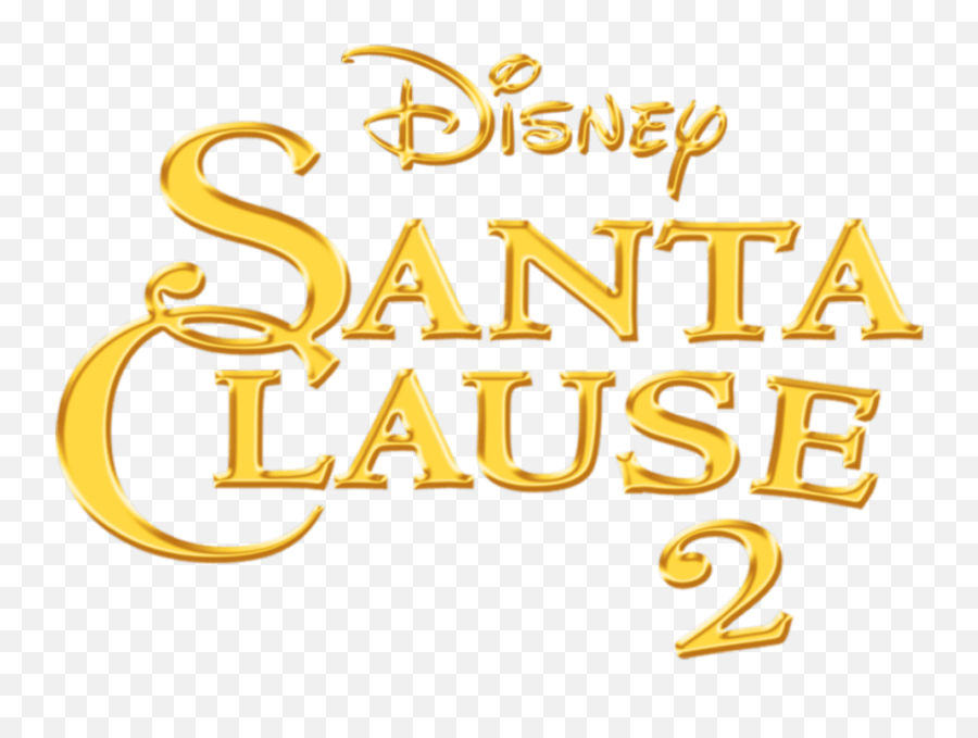 The Santa Clause Movie Clipart - Santa Clause 2 Movie Logo Emoji,Movie Clipart