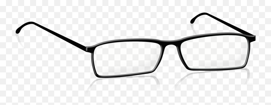 Spectacles Clipart Black And White - Glasses Emoji,Glasses Clipart