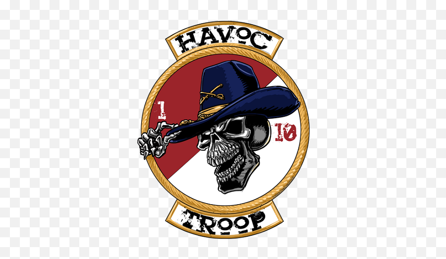 Hht 1 - 10 Cav Shirt Shirt Us Army Insignia Military Army Havoc Logo Emoji,U.s. Army Logo