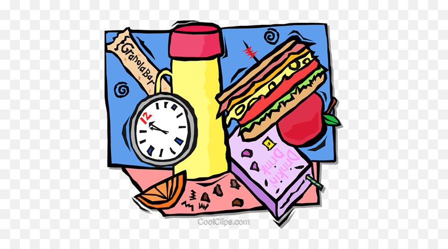 School Lunch Royalty Free Vector Clip - Fiction Emoji,School Lunch Clipart