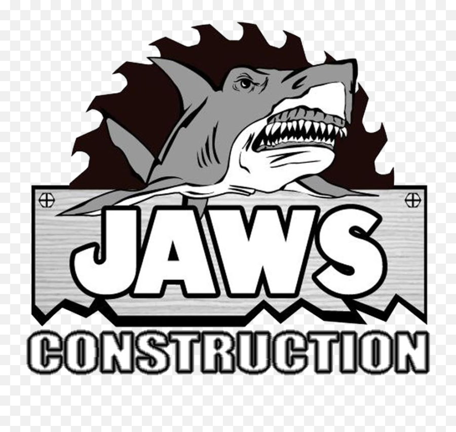 Jawsconstuction - Scary Emoji,Jaws Logo