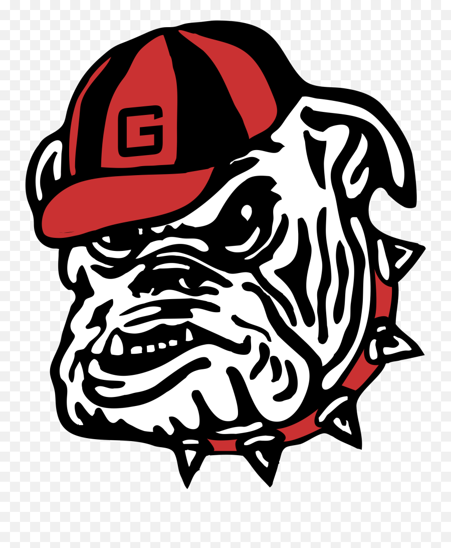 Georgia Bulldogs Logo Png Transparent - Georgia Bulldog Logo Vintage Emoji,Georgia Bulldogs Logo