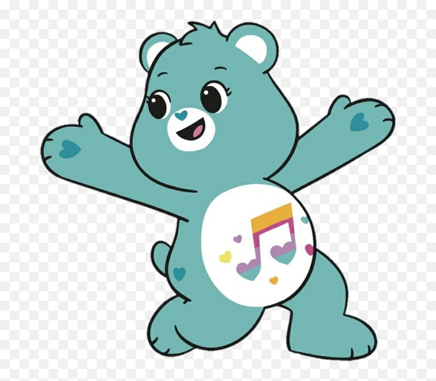 Music Note Care Bear Emoji,Care Bear Clipart