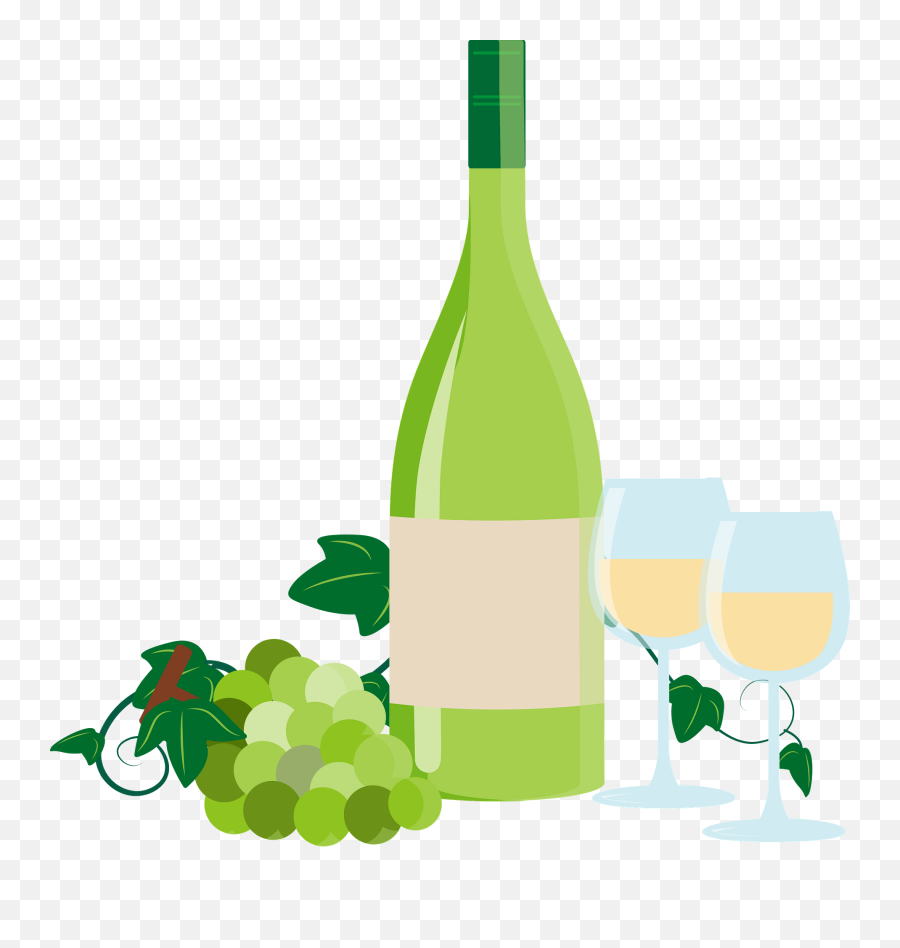 White Wine Clipart - White Wine Clipart Emoji,Wine Clipart