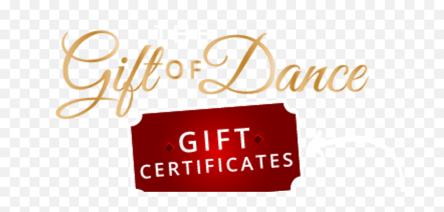 Gift Certificates - Ballroom Dance Lessons Dance Instruction Language Emoji,Arthur Murray Logo
