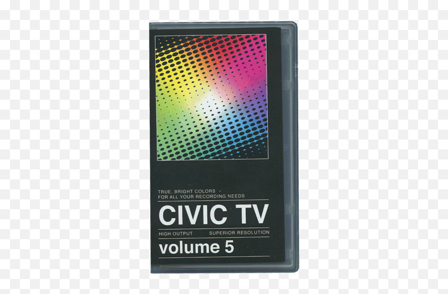 Civic Tv Vol5 Vhs Colpa Emoji,Vhs Transparent