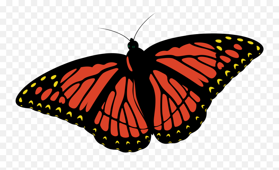 Clipart Monarch Butterfly Emoji,Monarch Clipart