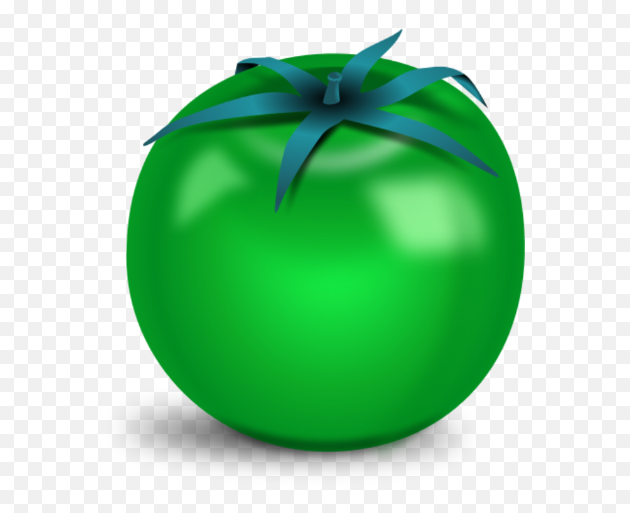 Green Tomato Clip Art Png Image With No - Green Tomato Transparent Emoji,Tomato Clipart