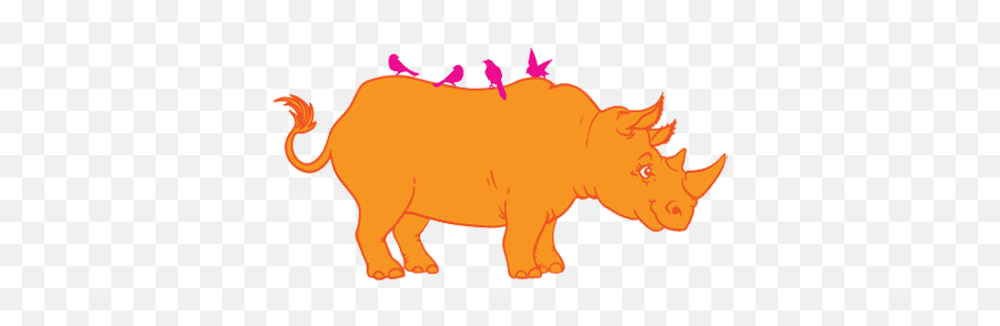 The Orange Rhino Challenge Yell Less Love More One Emoji,Yell Clipart