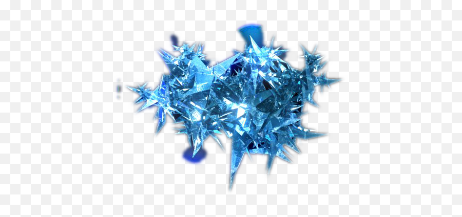 Download File - Ice Cristal Heraldic Figure Svg Emoji,Crystals Transparent