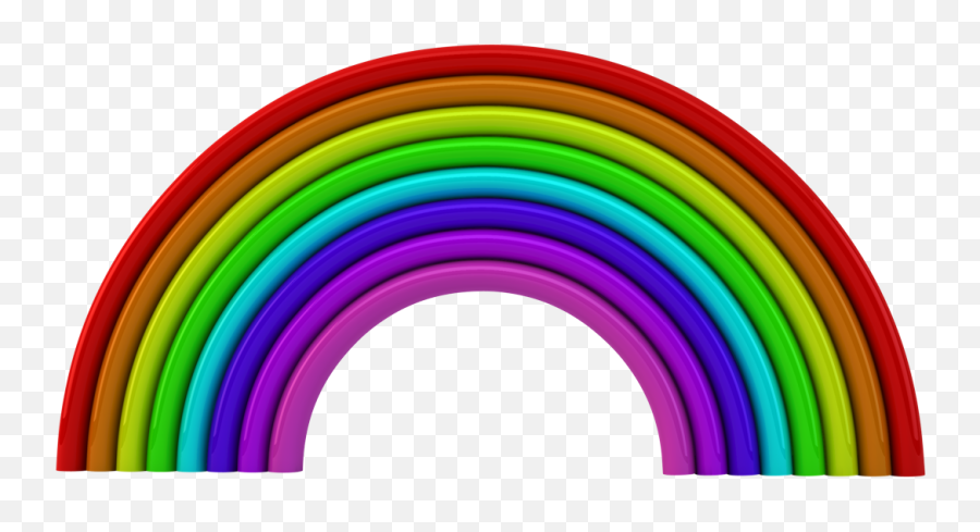 Rainbow Sky Arc Circle Render - Rainbow Png Download 1280 Emoji,Rainbow Background Png
