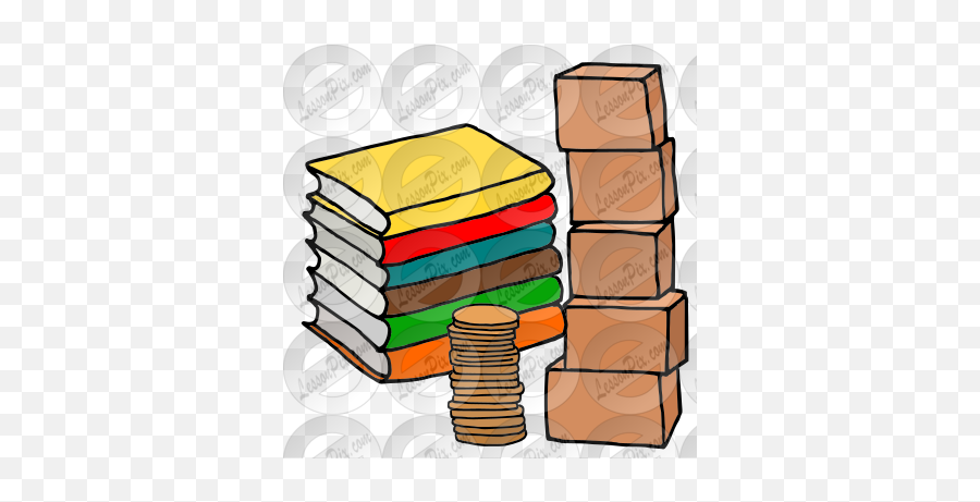 Stacks Picture For Classroom Therapy Use - Great Stacks Emoji,Money Stack Clipart