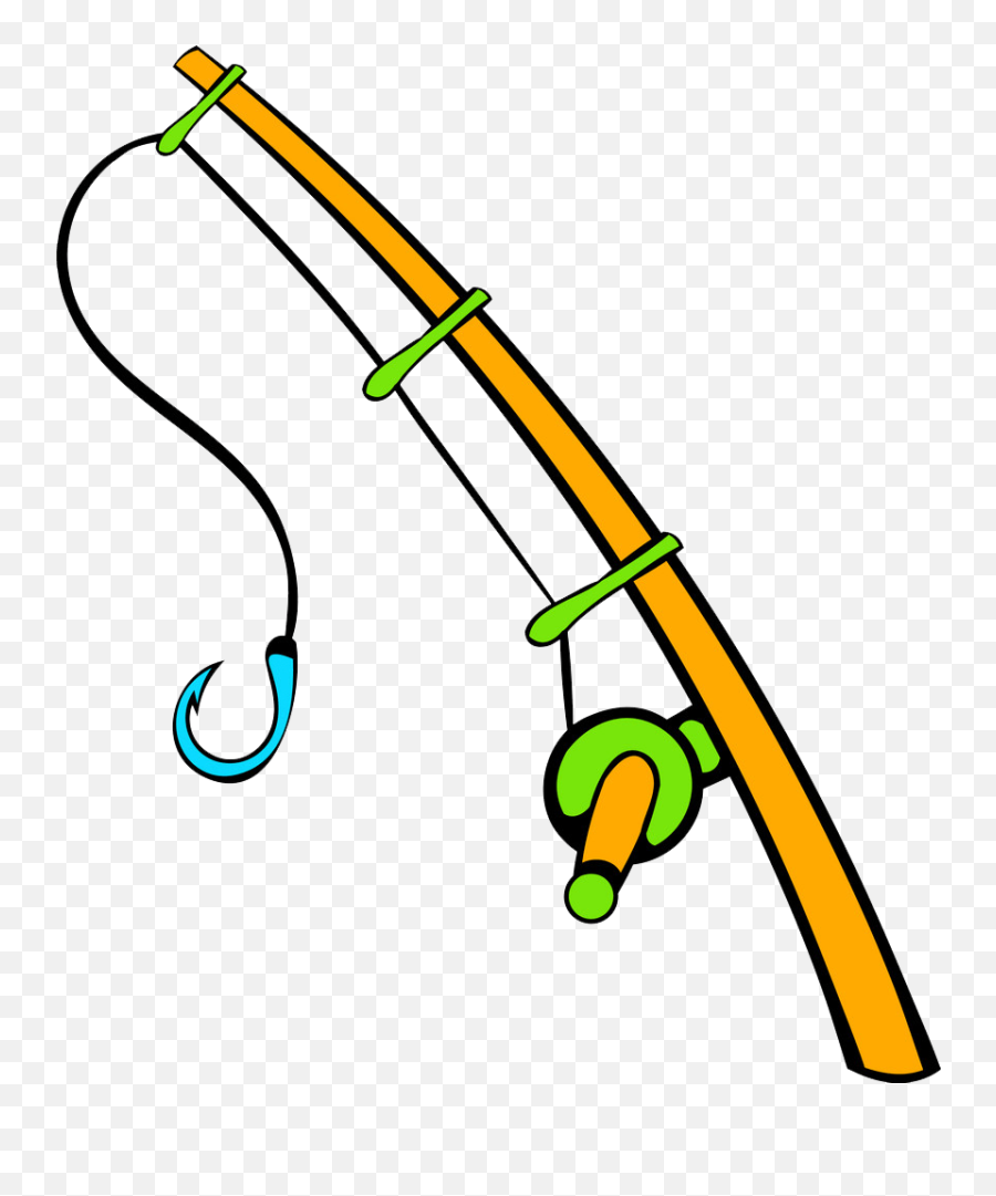 Animated Fishing Pole Png Transparent - Fishing Pole Clip Art Transparent Emoji,Fishing Pole Clipart
