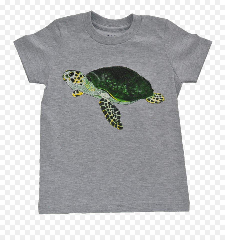 Cute Unisex Sea Turtle Print Baby Blue Toddler Tee Emoji,Sea Turtle Logo