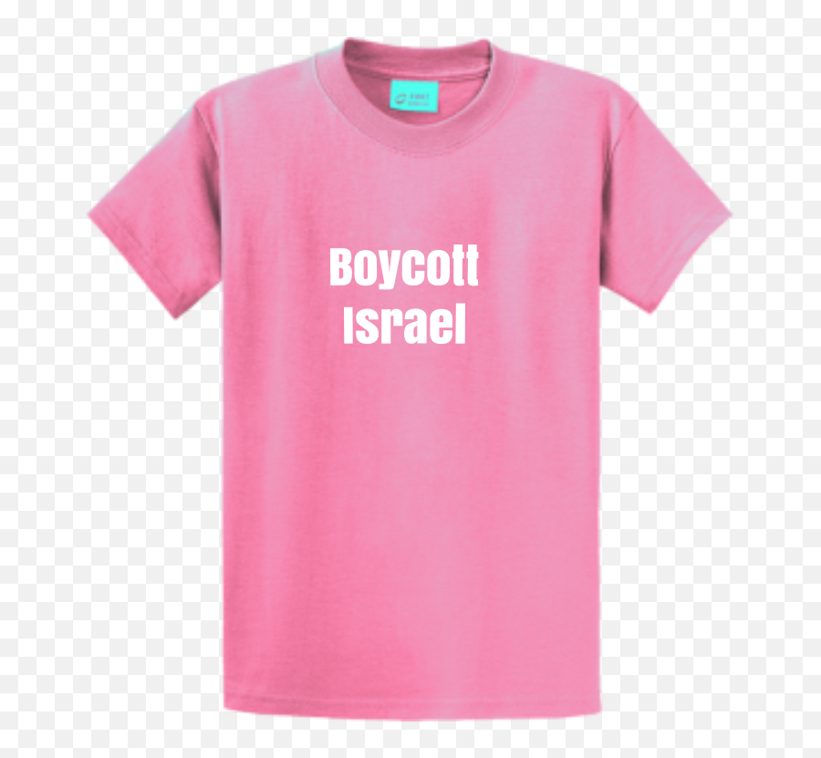 Boycott Israel Adult 100 Cotton T - Shirts Port And Company Pc61t Emoji,Cotton Logo Shirts