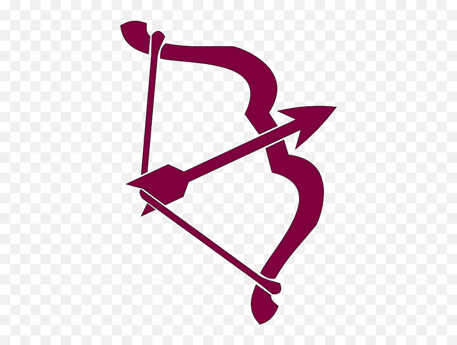 Bow And Arrow Clipart - Bow And Arrow Vector Free Emoji,Arrows Clipart