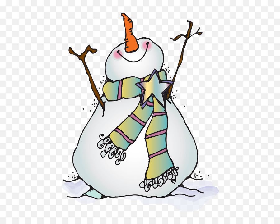 January Clipart Sledding January - Funny Snowman Clipart Emoji,Sledding Clipart