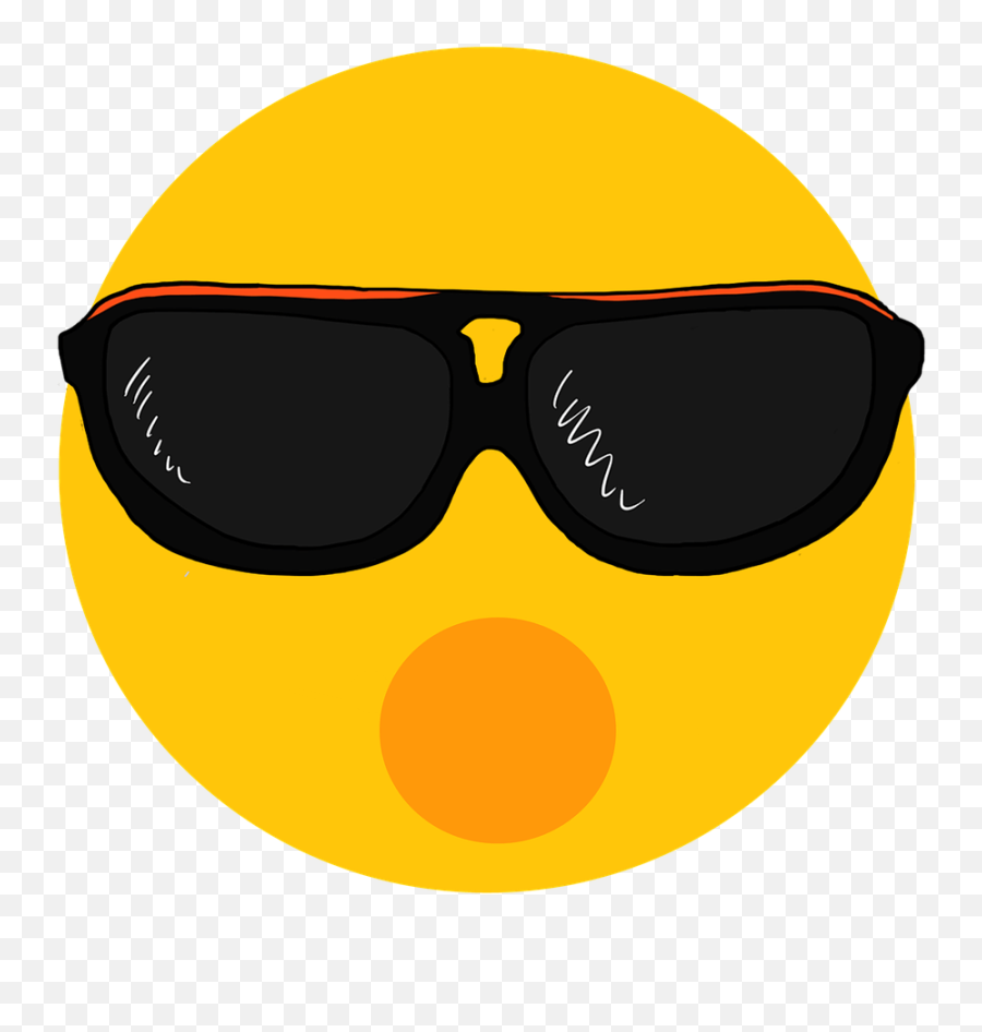 Wow Emoji Png - Emociones De Gafas,Wow Emoji Png