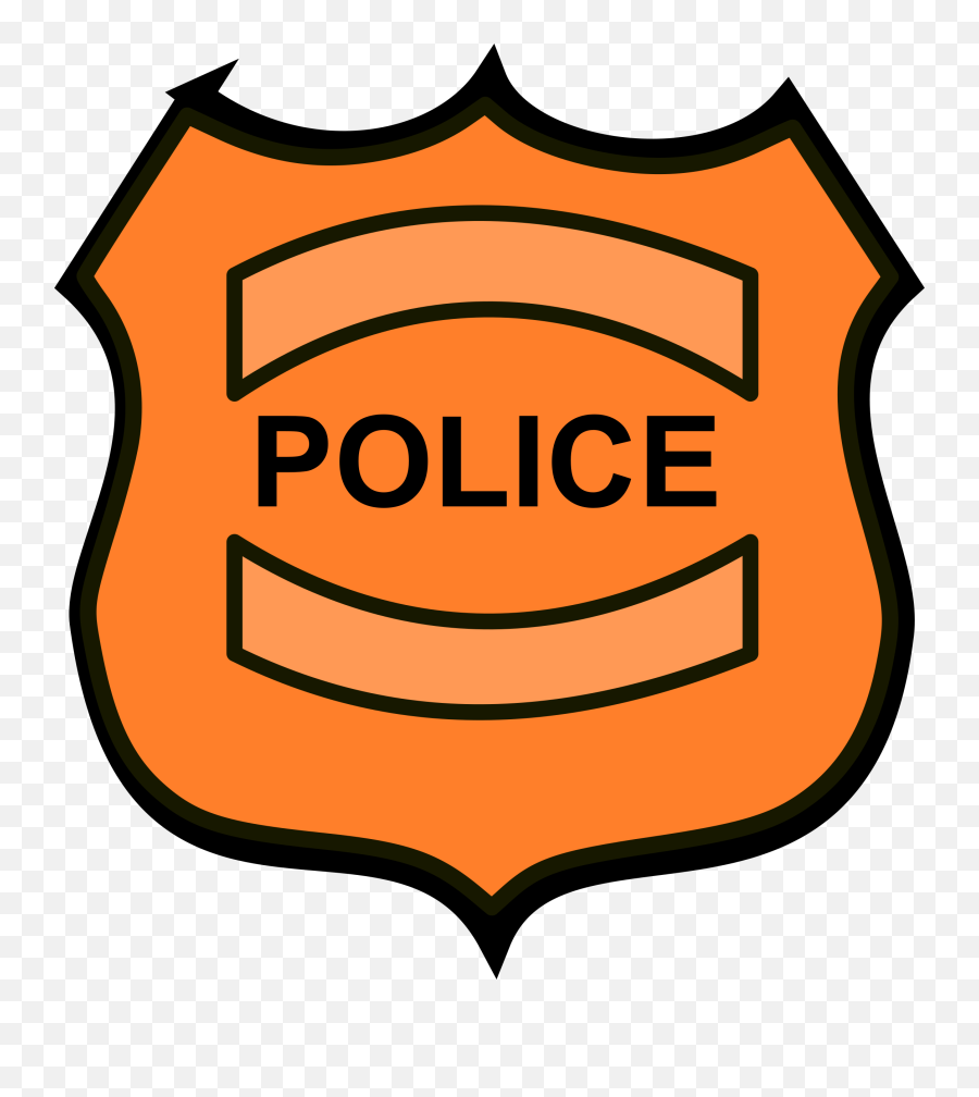 Police Badge - Transparent Background Cop Badge Clipart Emoji,Police Badge Clipart