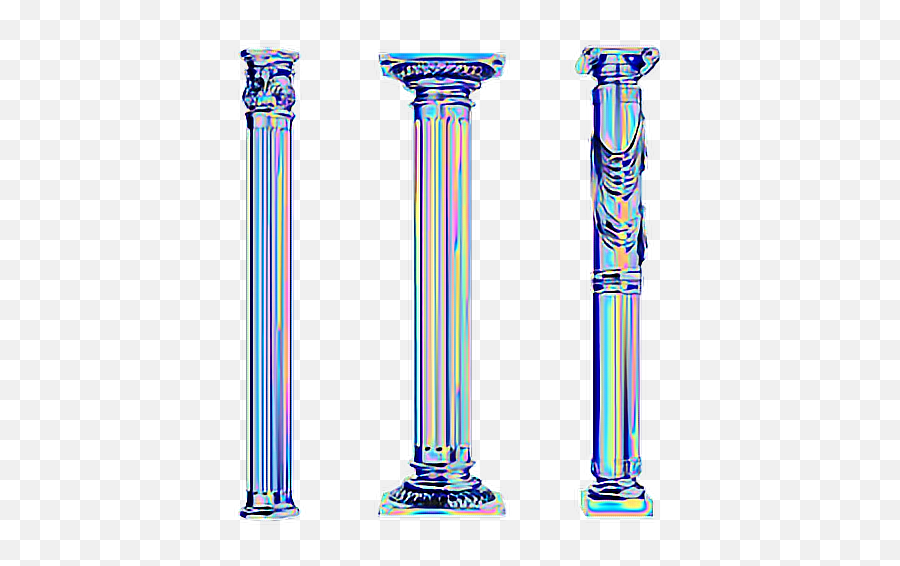 Png - Greek Column Png Emoji,Transparent Vaporwave
