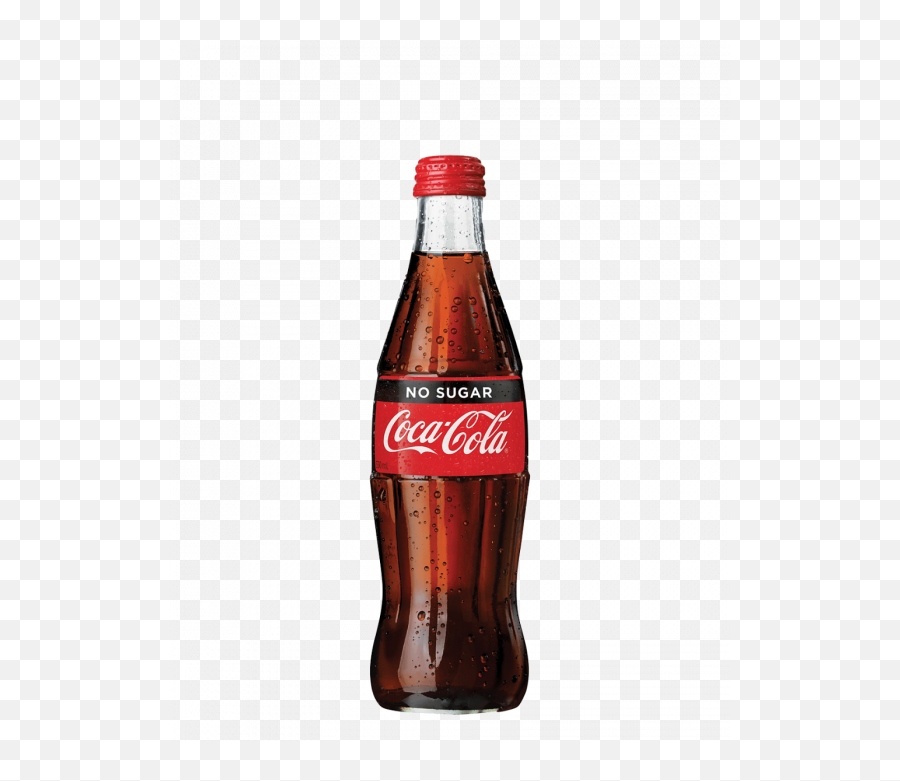 Coca Cola No Sugar 24 X 330ml Glass - Coca Cola No Sugar Glass Bottle Emoji,Coco Cola Logo