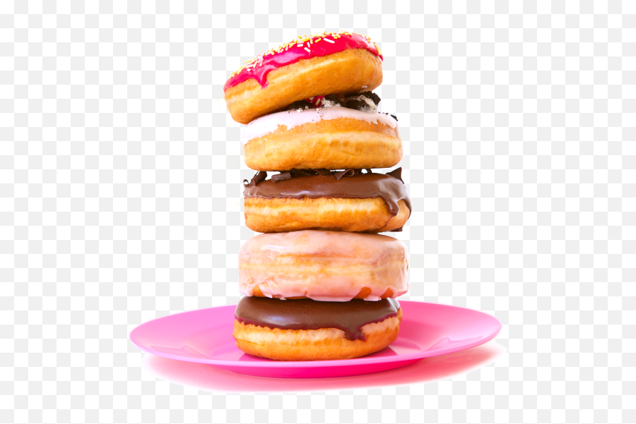 Donut Stack - Transparent Pile Of Donuts Emoji,Donuts Png