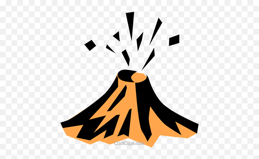 Volcano Clip Art - Waste By Products For Geothermal Energy Emoji,Volcano Clipart