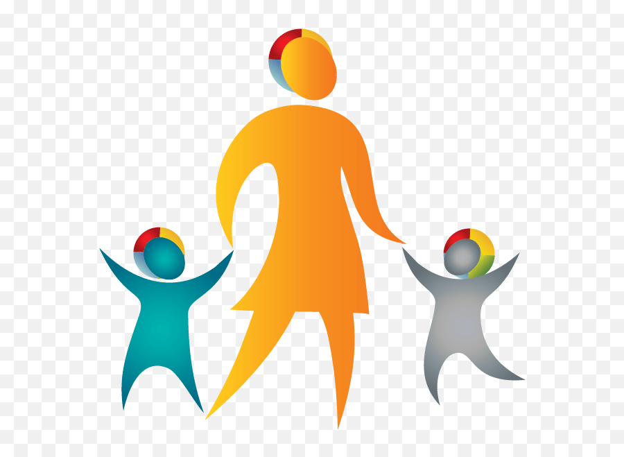 Kids Family Logo Template - Happy Family Free Logo Emoji,Family Logo