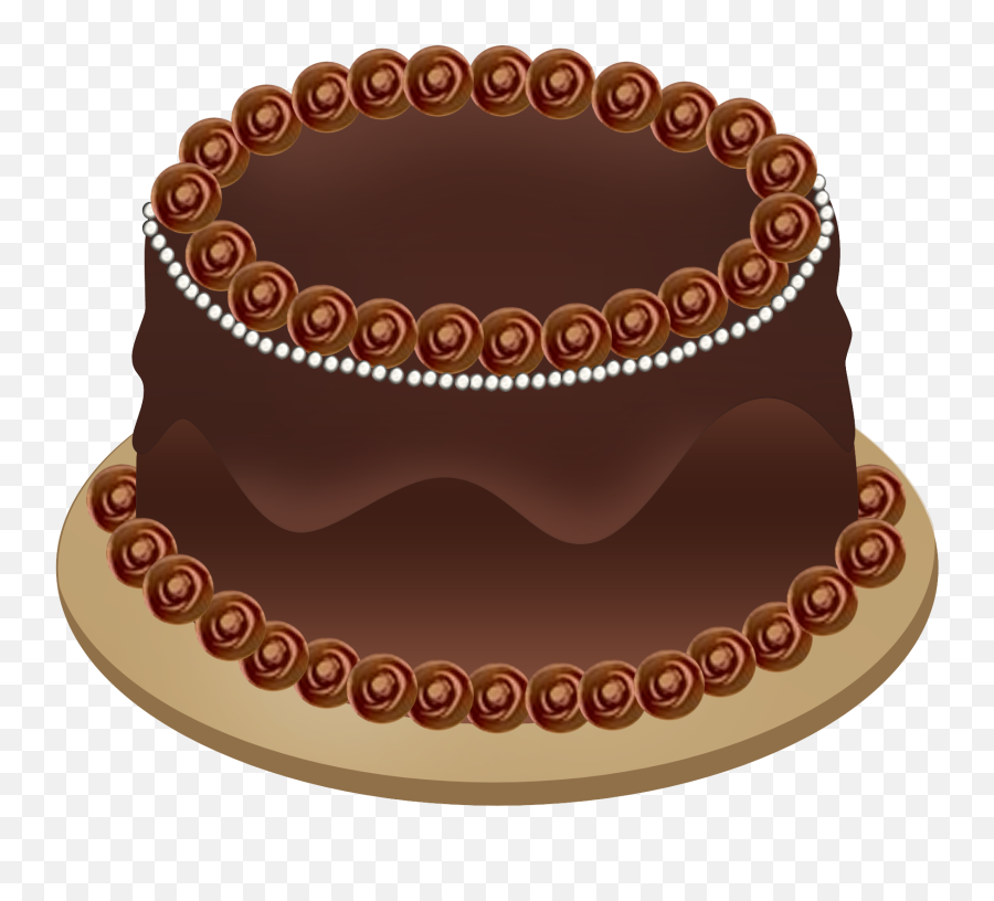 Cute Birthday Cake Clipart Gallery Free - Chocolate Cake Clip Art Emoji,Cake Clipart