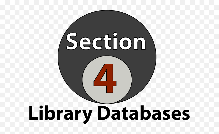 Section Four Library Databases Emoji,Glendale Community College Logo