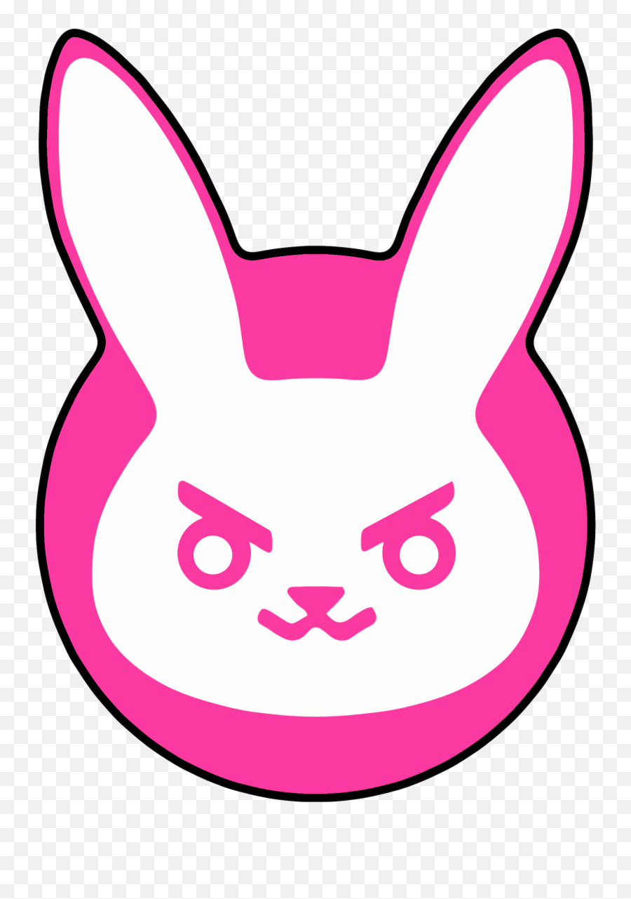Download Overwatch Sprays Png - Dva Overwatch Bunny Png Emoji,Overwatch Sprays Transparent