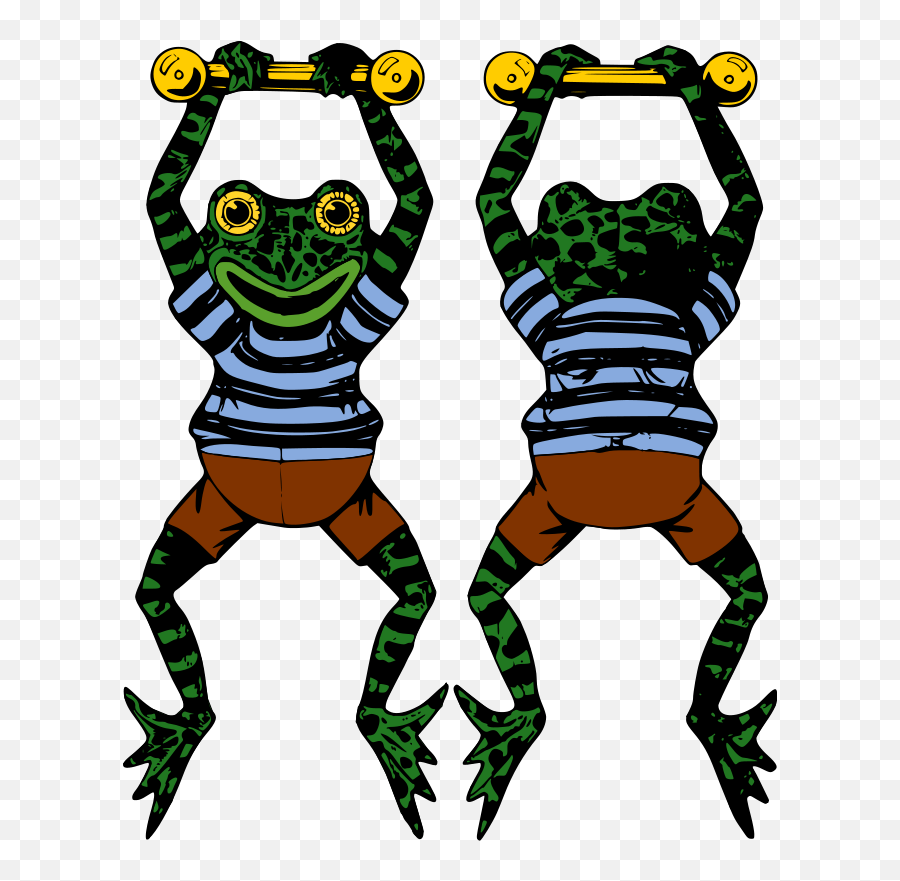 This Clip Art Of Two Frogs Clipart Panda - Free Clipart Images Emoji,Tadpoles Clipart