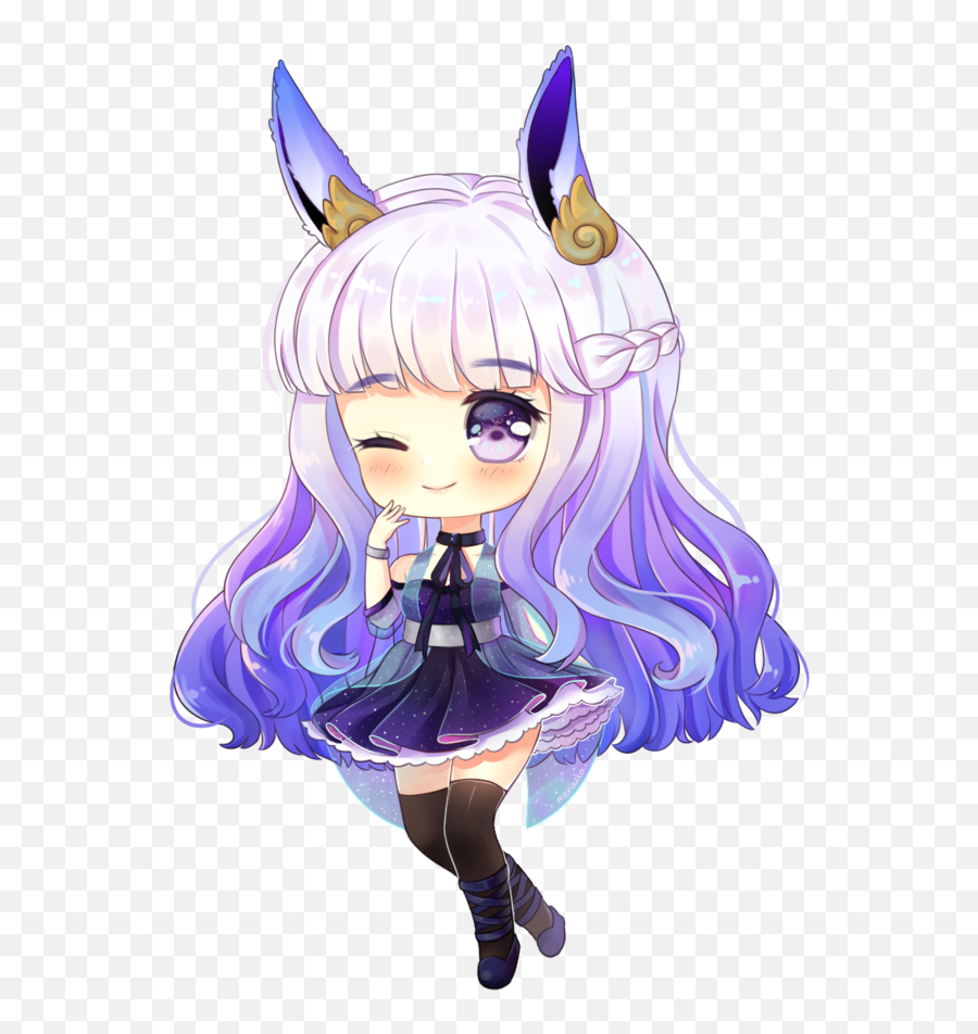 Roblox Anime Girl With Blue Hair Decal Download - Super Cute Emoji,Cute Anime Png