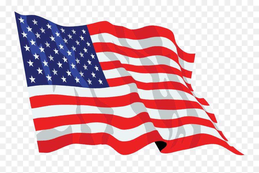 United States Flag Clipart - Us Flag Png Emoji,Us Flag Clipart