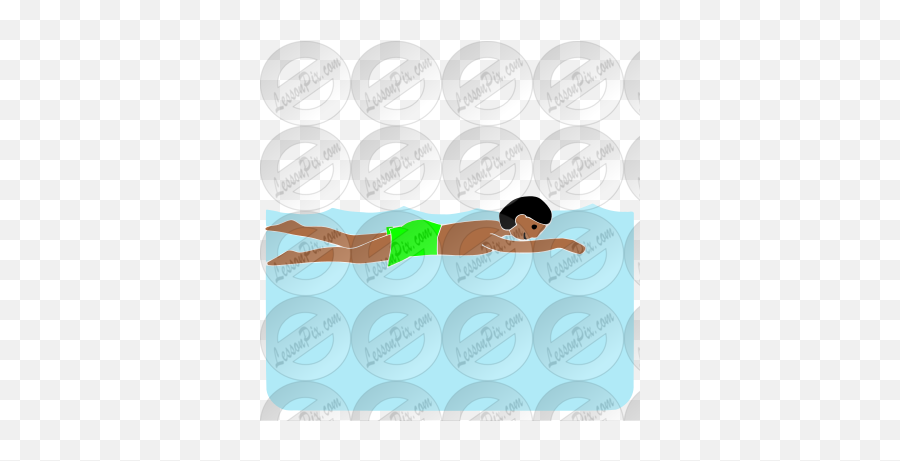Swim Stencil For Classroom Therapy - For Swimming Emoji,Swim Clipart