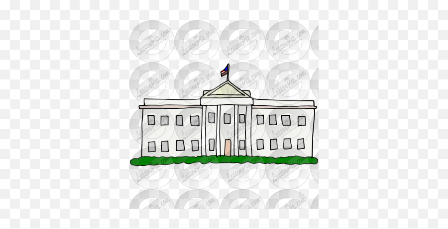 White House Picture For Classroom - Classical Architecture Emoji,White House Clipart