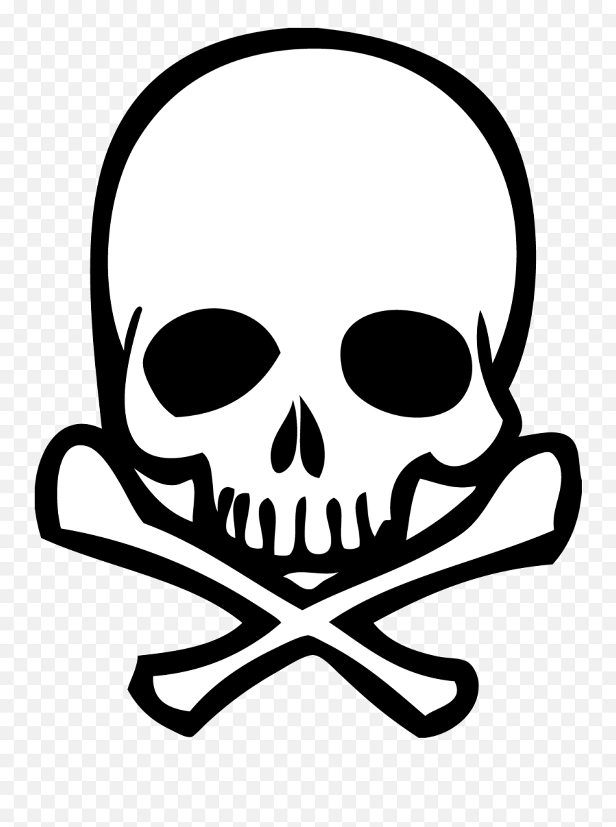 Free Skull Transparent Background - Skull Clipart Png Emoji,Skull Clipart