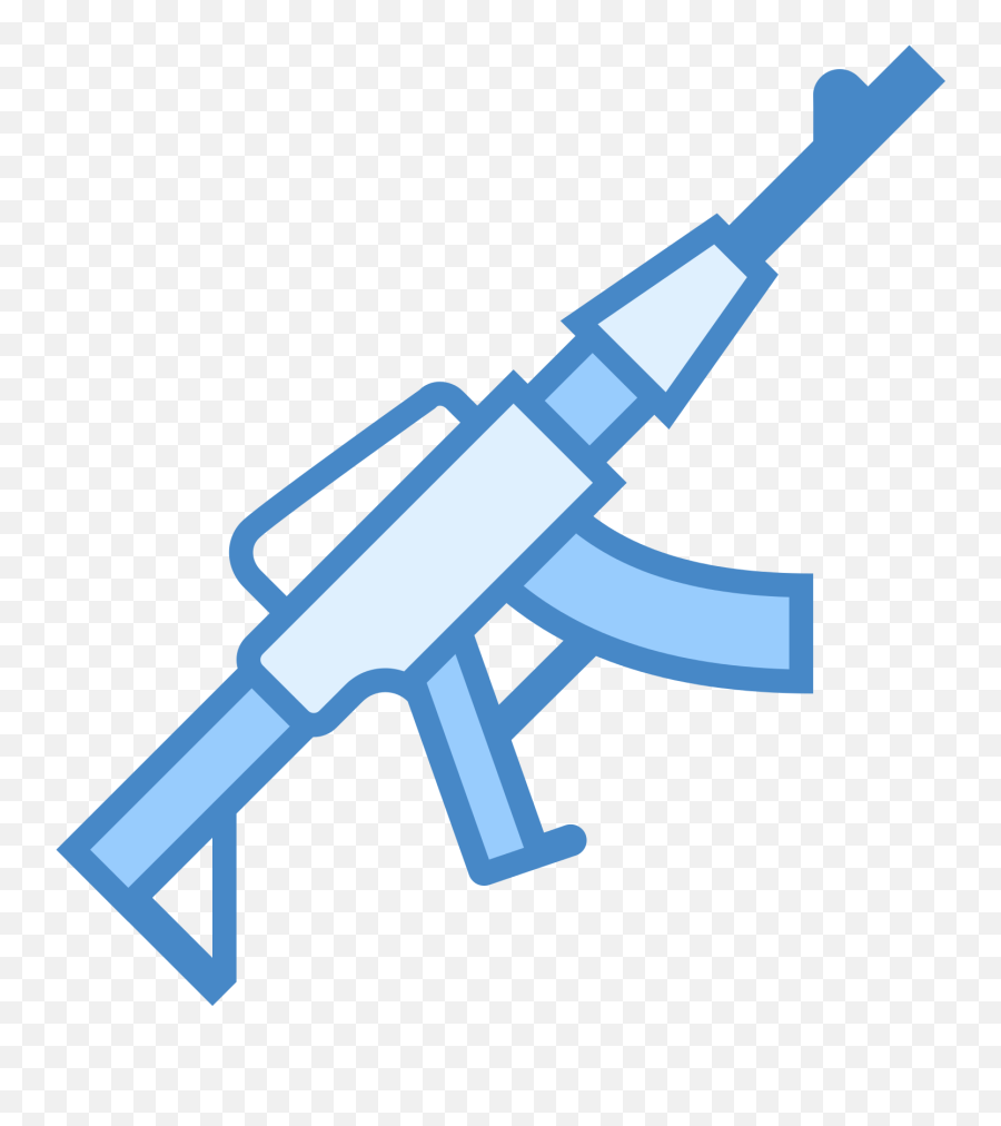 Assault Rifle Clipart Small - Assault Rifle Emoji,Rifle Clipart
