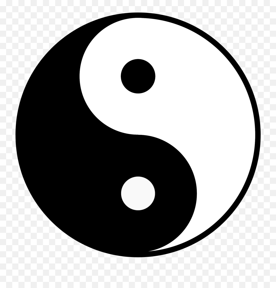 Symbol Yin And Yang - Ying Yang Symbol Meaning Emoji,Yin And Yang Png