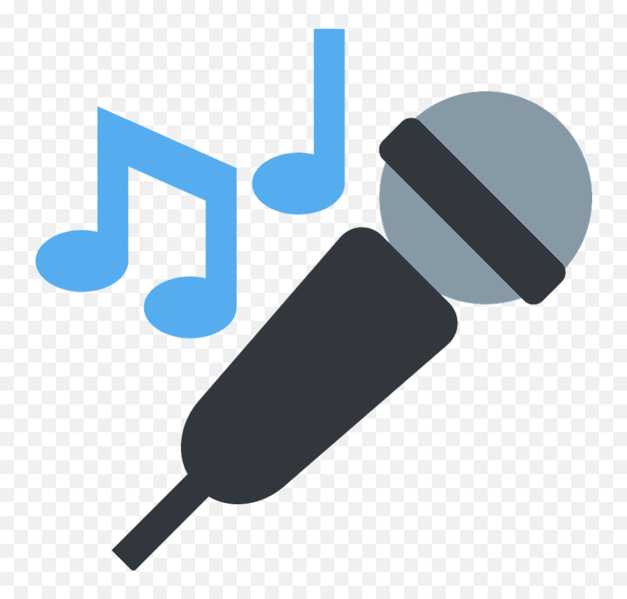 Microphone Emoji Clipart Free Download Transparent Png - Microfono Emoji,Microfono Png