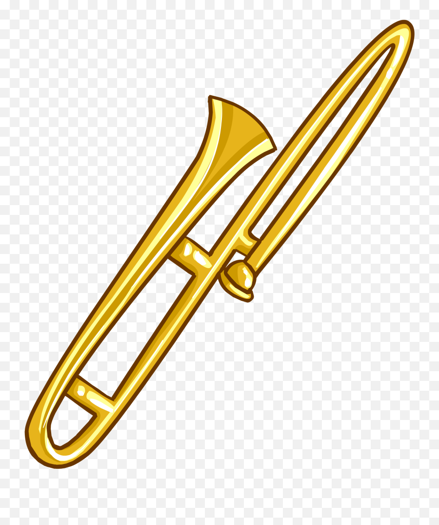 Trombone Png Image - Clip Art Trombone Png Emoji,Trombone Clipart