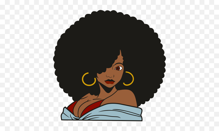 Sexy Black Women Svg Afro Woman Svg Black Girl Logo Black Woman Face Svg Svg Cut File Download Jpg Png Svg Cdr Ai Pdf Eps Dxf Format - Black Girl Cartoon Face Png Emoji,African American Woman Clipart